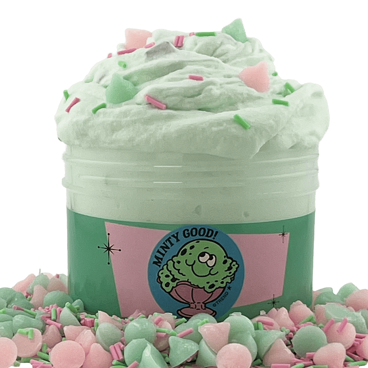 Retro Minty Good Cloud Cream Slime