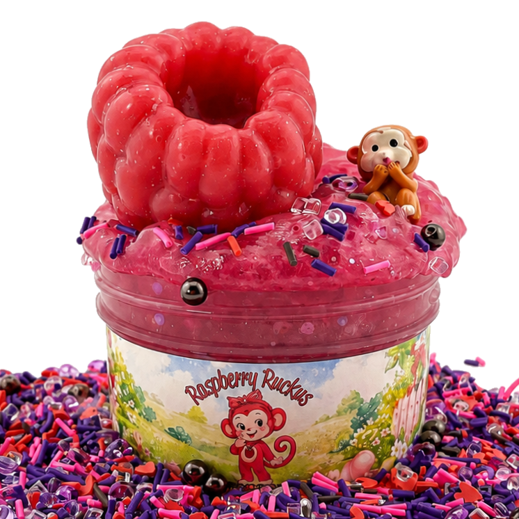 Raspberry Ruckus Jelly Slime