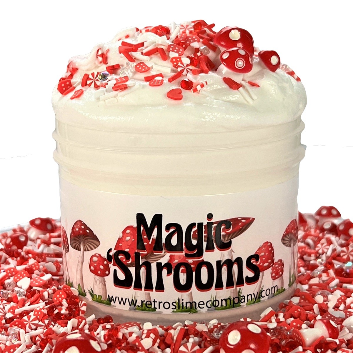 Magic 'Shrooms Cloud Cream Slime - Retro Slime Company
