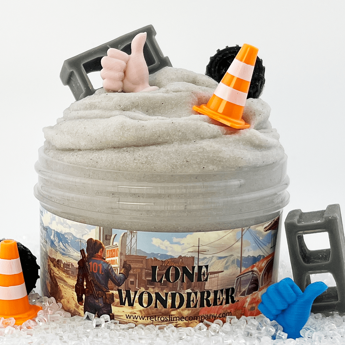 Speakeasy Squeeze Jelly Cube Slime - Retro Slime Company